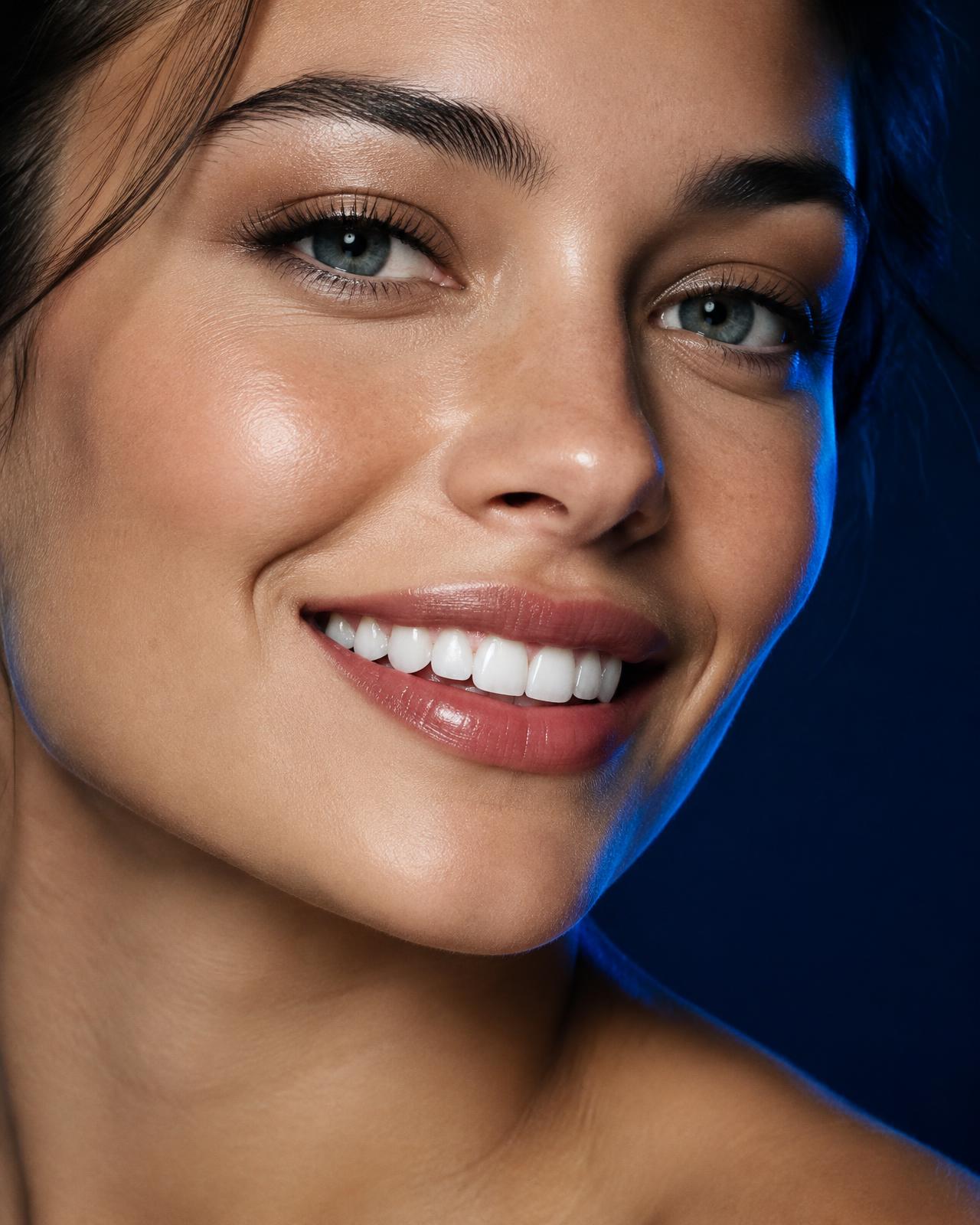 A patient with a healthy, confident natural smile